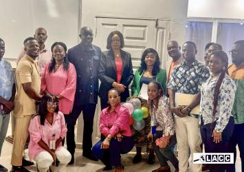 The Liberia Anti-Corruption Commission (LACC) Proudly Honored Miss Abigail A.A. Dorbor