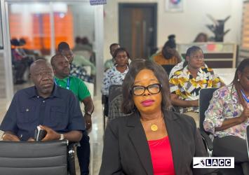 The Liberia Anti-Corruption Commission (LACC) Proudly Honored Miss Abigail A.A. Dorbor