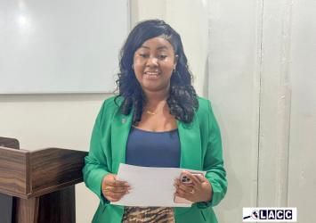 The Liberia Anti-Corruption Commission (LACC) Proudly Honored Miss Abigail A.A. Dorbor