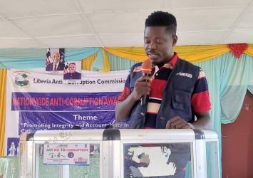 LACC Conducts Nationwide Anti-Corruption  Campaign in Cestos, Rivercess County Citizens Rally Behind Message of Integrity and Accountability.