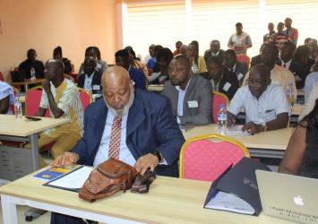 Participants in the Interpol workshop.
