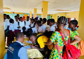 LACC Conducts Nationwide Anti-Corruption  Campaign in Cestos, Rivercess County Citizens Rally Behind Message of Integrity and Accountability.