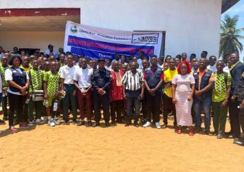 LACC Conducts Nationwide Anti-Corruption  Campaign in Cestos, Rivercess County Citizens Rally Behind Message of Integrity and Accountability.