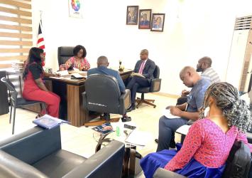 UNDP new Country Representative pays courtesy visit to the Liberian Anti-Corruption Commission