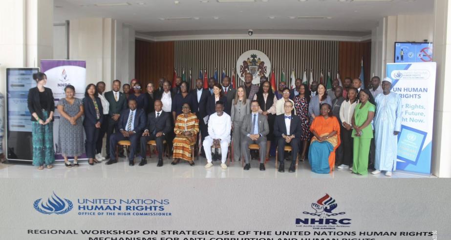 LACC Participates in Regional Human Rights and Anti-Corruption Workshop in Banjul, The Gambia