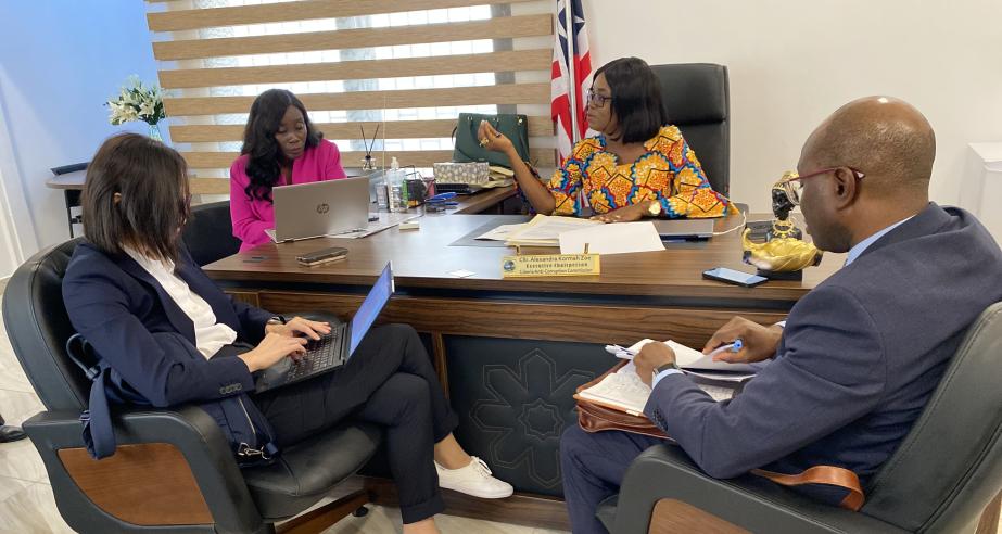 IMF Mission Team Meets with Liberia Anti-Corruption Commission(LACC)