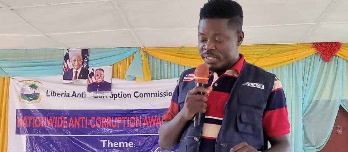 LACC Conducts Nationwide Anti-Corruption Campaign in Cestos, Rivercess County Citizens Rally Behind Message of Integrity and Accountability