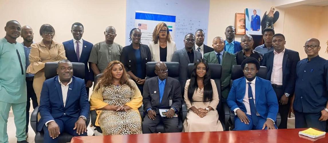 UN Human Rights Office supports joint dialogue between Liberia and Sierra Leone's human rights and anti-corruption commissions in Freetown, Sierra Leone.