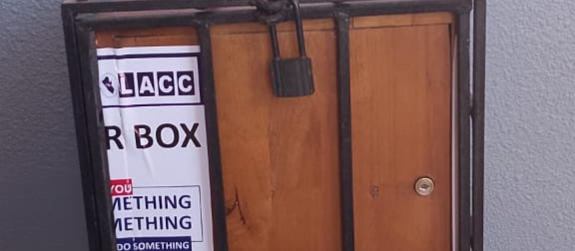 The Liberia Anti-Corruption Commission (LACC), through its Education and Prevention Department, has Officially Commenced the Installation of Whistleblower Boxes at Key Ministries, Agencies, and Commissions